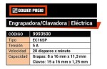 Engrapadora Clavadora Eléctrica Dowen Pagio 9993500