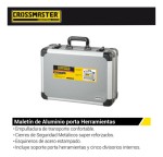 Caja Porta Herramientas Maletin Aluminio Crossmaster 9931108