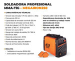 Kit Soldadora Inverter Lüsqtoff Megairon-250 50hz/60hz 220v
