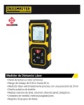 Medidor Distancia Láser 40m Area Volumen Crossmaster 9936164