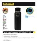 Termo Crossmaster Adventure Lt 360º 1.2l Acero Inox 9938514