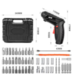 KIT Destornillador Inalambrico 46 Piezas