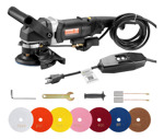 Pulidora Húmeda Vevor De 800w Con 6 Velocidades Y 7 Kits De