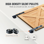 Kit De Herrajes Para Puerta Corrediza De Granero De 10 Pies