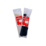 PRECINTOS NEGROS 7,6MM X 300MM X100U TACSA