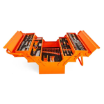 CAJA DE HERRAMIENTAS SALKOR - METÁLICA 87 PIEZAS- (601CHH8700)
