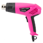 PISTOLA DE CALOR SALKOR ROSA 2000W-5 ACC (601PCHR2000)