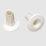 TUBO PASA PARED 8MM BOLSA X500 UNIDADES BLANCO FIJACIONES PY