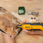 MINI TORNO 130W CON ACCESORIOS INGCO MG13328-4