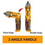 ATORNILLADOR 6NM 8V + ACCESORIOS INDUSTRIAL INGCO CSDLI08025