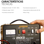 CARGADOR DE BATERIA 12/24V INGCO ING-CB1601-4