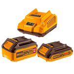 SET AMOLADORA Y TALADRO INDUSTRIAL INGCO CKLI20273-4