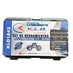 Set Tubos y Accesorios KLD 1843 46 Piezas