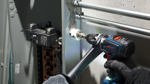 BOSCH HBT450 Sierra de corona de ranura en T de bi-metal de 4-1/2 pulgadas
