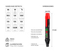 Detector de Fuga de Gas Natural Gadnic Con Alarma Audible y Visual