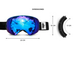 Antiparra Gadnic A3GO Para Ski Snowboard