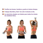 Mancuerna Pesa Vibradora 6 Minutos Biceps Triceps Hombro