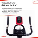 Bicicleta Spinning Randers ARG-820SP 6 Kg 