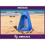 Carpa Baño Vestidor Autoarmable Para Inodoro Portátil Playa Y Viajes - Marca Dehuka