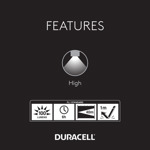 Linterna Duracell Engomada - 100 Lumens - 2AA
