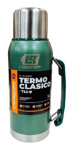 Termo 1 Litro Acero Inoxidable Lusqtoff Frio Y Calor Verde