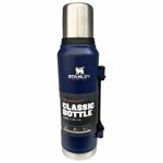 Termo Stanley Classic Bottle Azul Metal + Mate Replica AAA