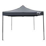 Gazebo 3x3 Plegable Impermeable Acero Nictom Gp02 Negro
