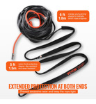 Cuerda Sintética Vevor Para Cabrestante De 3/8 X 100 Pies, 2