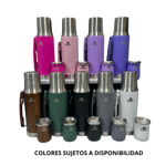 Termo Replica Stanley System Combo Acero Inoxidable 800ml