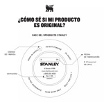 Termo Stanley Clásico 1.4Lts Asa Plegable - Rosa