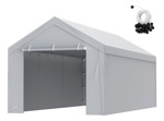 Toldo Vevor De Repuesto Para Cochera Con Pared Lateral 10x