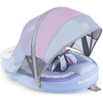 Flotador de piscina para bebés BIFULLJOY Mambobaby, no inflable, con toldo