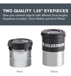 Celestron Kit De Accesorios Para Telescopio 8 Piezas