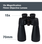 Binoculares Celestron Skymaster Pro Ed 15x70 Para Astronomía