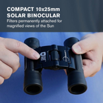 Prismáticos Celestron Eclipsmart 10x25 Para Observación Sola