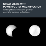 Prismáticos Celestron Eclipsmart 10x25 Para Observación Sola