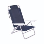 Reposera Summer Mor Reclinable Plegable Azul Marino 002105