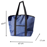 Set carpa p/playa+ bolso termico lunchera azul+geles refrigerante