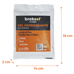 Set carpa p/playa+ bolso termico lunchera azul+geles refrigerante