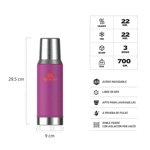 Mate System Stanley Classic 800 Ml - Vivid Violet