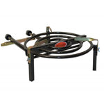 QUEMADOR PARA PAELLA 38CM GAS ENVASADO 2 ROBINETES BROGAS FG-277