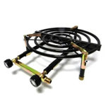 QUEMADOR PARA PAELLA 38CM GAS ENVASADO 2 ROBINETES BROGAS FG-277