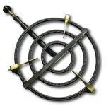 QUEMADOR PARA PAELLA 38CM G/E 1 ROBINETE BROGAS FG-276
