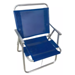 SILLA COPACABANA LUSQTOFF ALTA XL - 1 POSICION PLEGABLE AZUL (CAD0410)