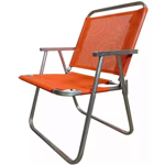 SILLA COPACABANA LUSQTOFF ALTA XL - 1 POSICION PLEGABLE NARANJA (CAD0409)
