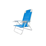 REPOSERA PLAYERA ALTA AZUL DE ALUMINIO DESCANSAR 80017