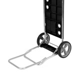 Carrito De Playa Negro En Aluminio Con Extensiones Mor 2596