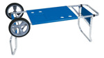 Carrito De Playa Porta Sillas Aluminio  Mor 2495 Color Azul3