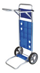Carrito De Playa Porta Sillas Aluminio  Mor 2495 Color Azul3