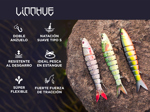 Cebo de Pesca Linnhue SENF17SH Señuelo Duro para Peces